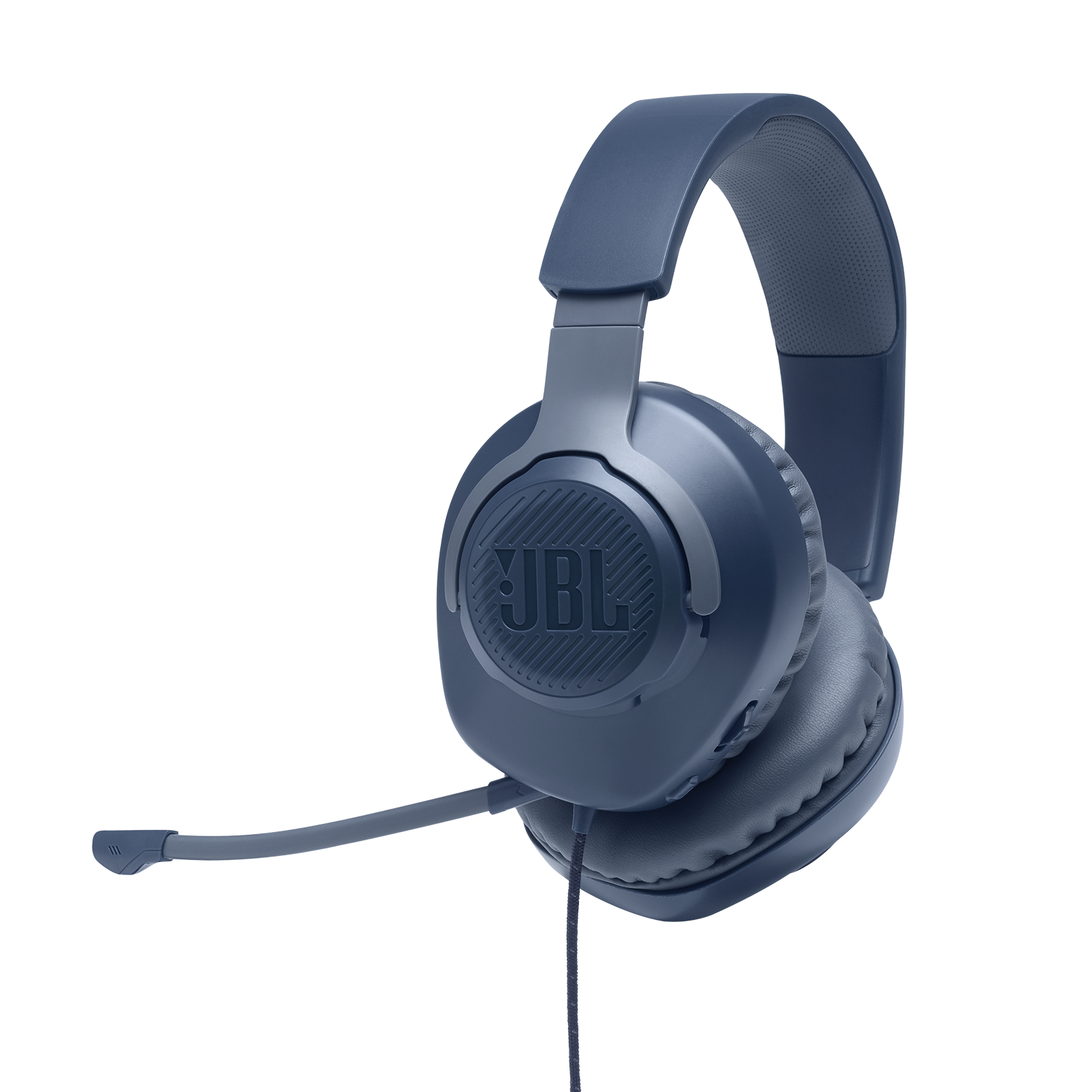 JBL Quantum 100 Wired overear gaming headset with a detachable mic